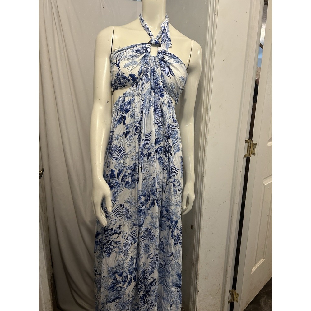 NWT Aakaa Women's Halter Sundress Size L